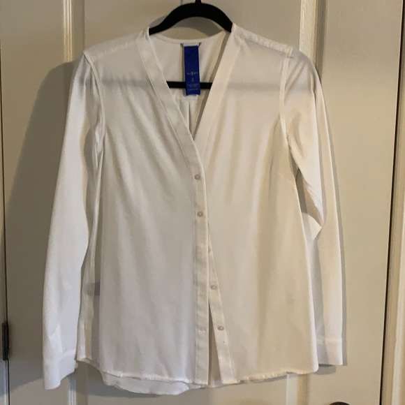 Kit and Ace | Tops | Kit And Ace White Going Places Blouse